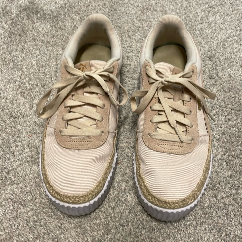Puma Rounded Toe Sneakers